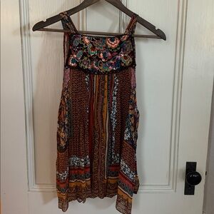 Anthropologie Bhanuni by Jyoti Fiona Embroidered Top XL